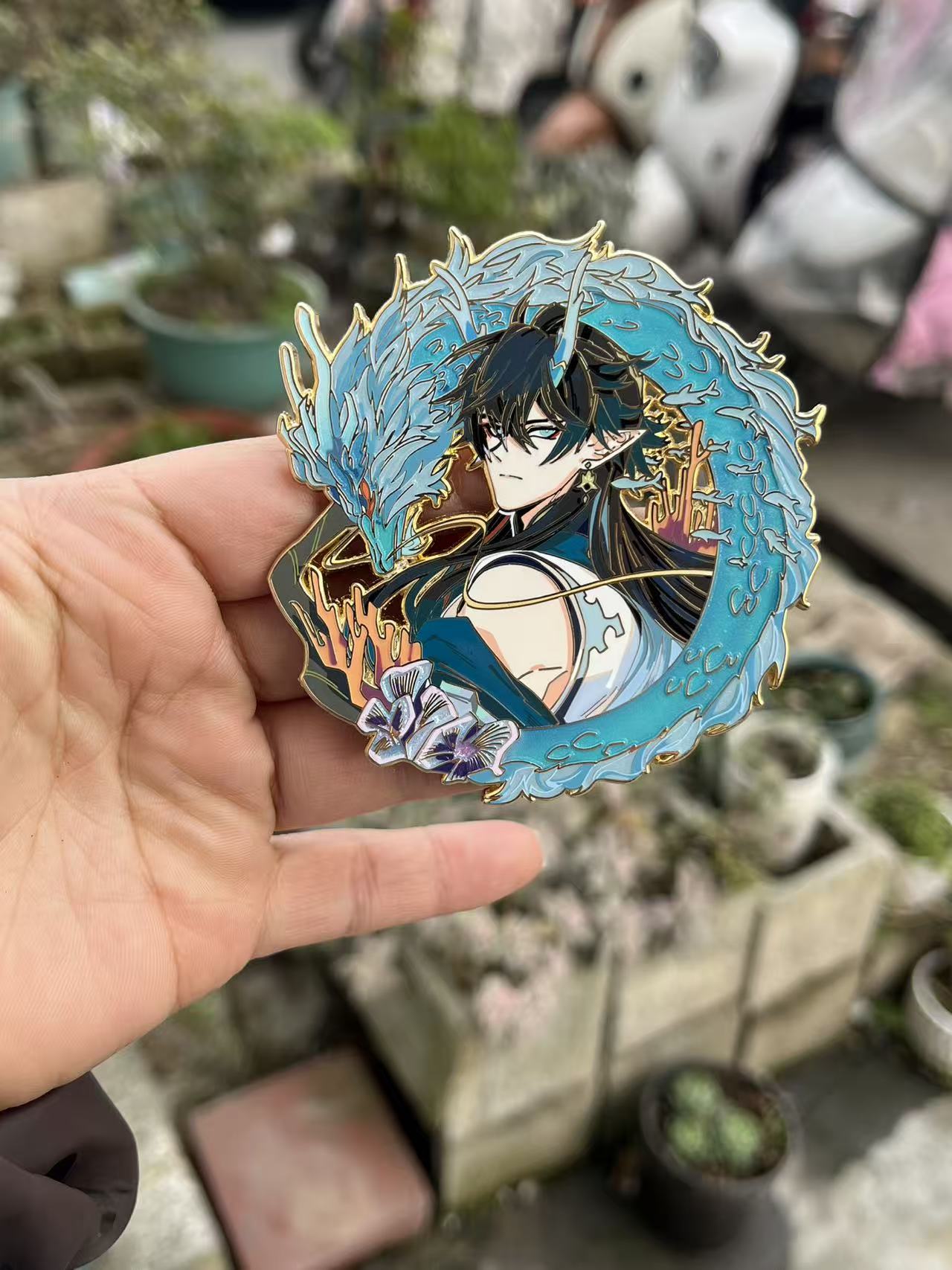 DAN HENG IL HAND-MADE ENAMEL PIN