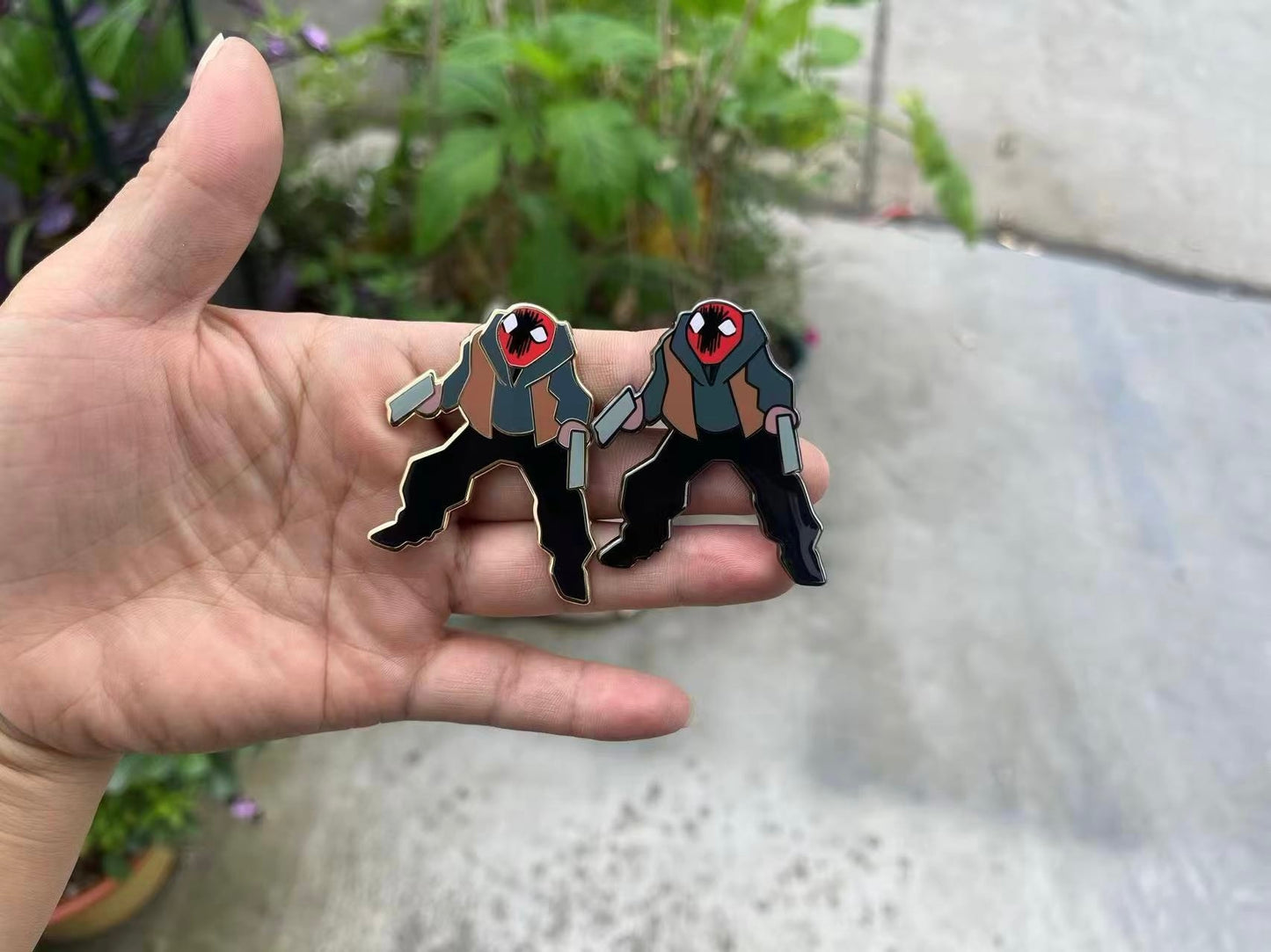 DERPY BAT BOYS ENAMEL PIN