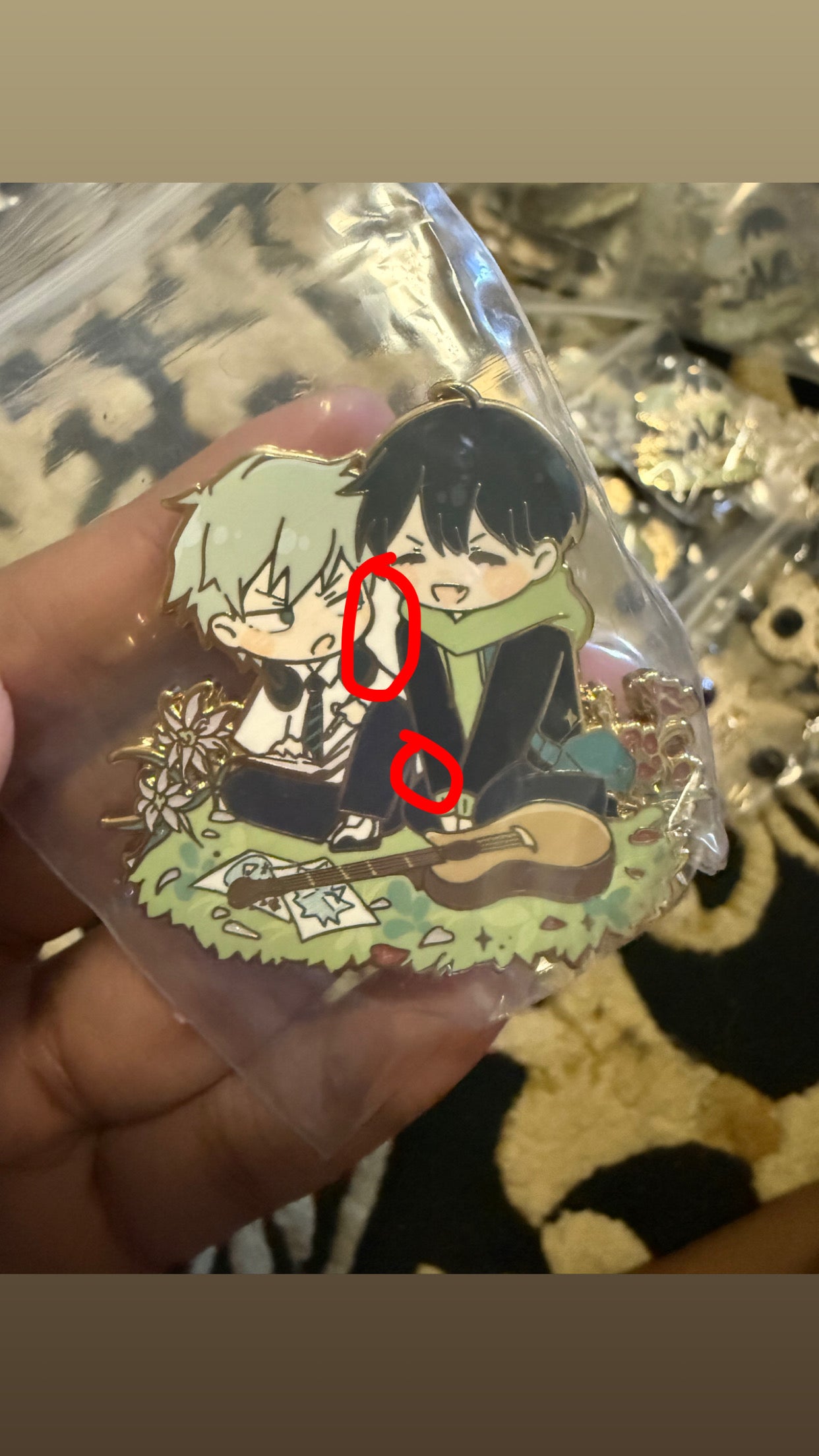 [FLAWED] IVANTILL “TOUCHING GRASS” PIN