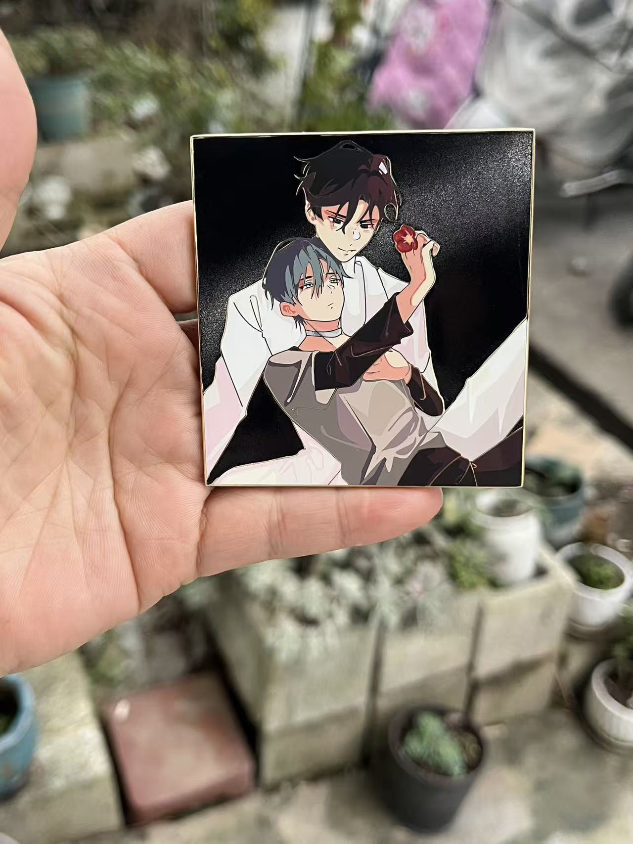 IVANTILL “JUST US” HAND-MADE ENAMEL PIN
