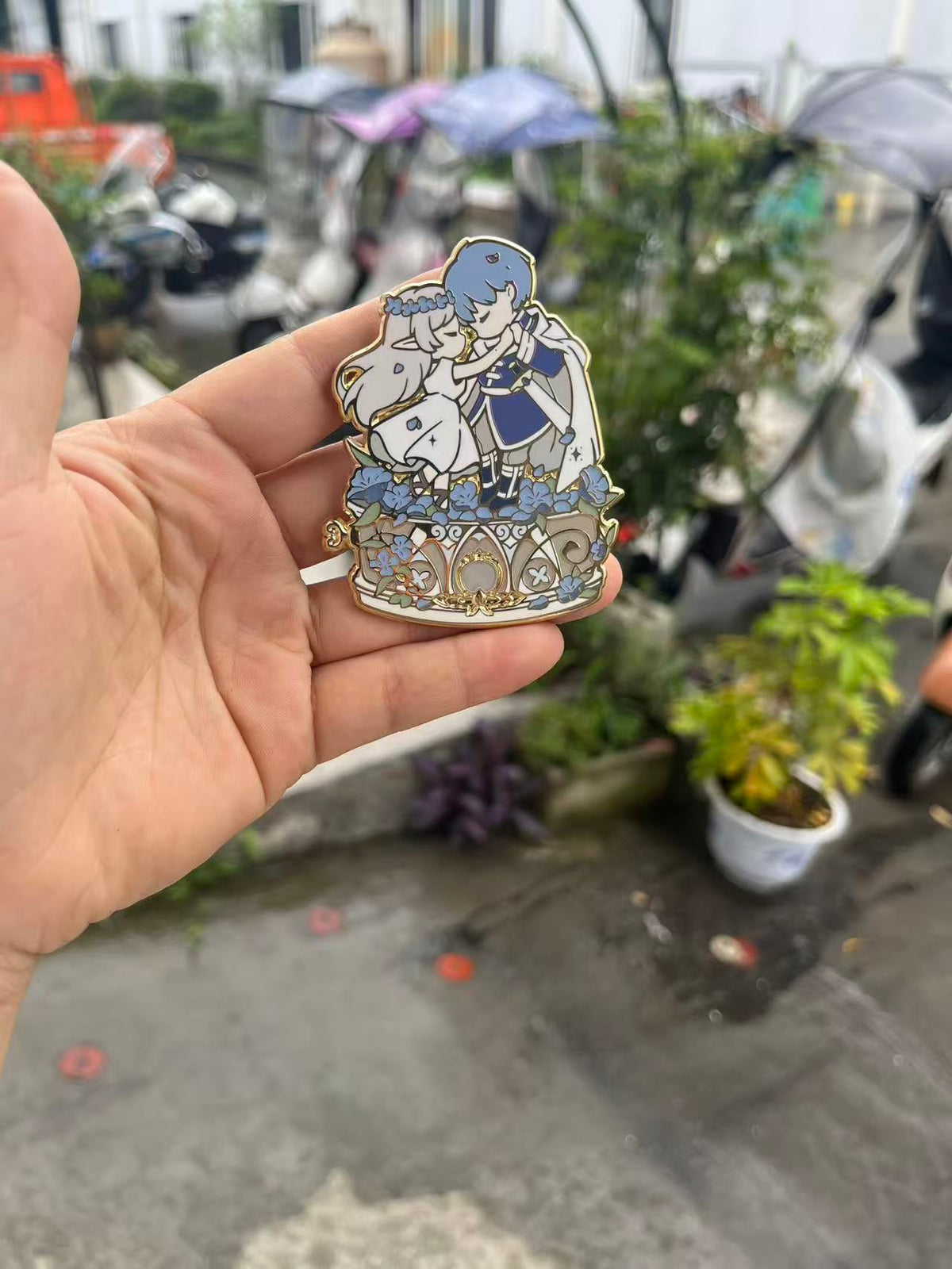 FRIMMEL MUSIC BOX ENAMEL PIN