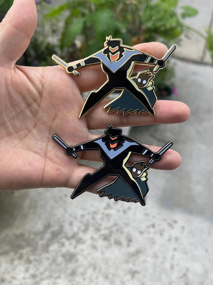 DERPY BAT BOYS ENAMEL PIN